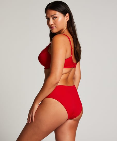 Biustonosz nieusztywniany z fiszbinami Diva, Czerwony