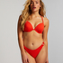 Top bikini Aruana Rib, Pomarańczowy