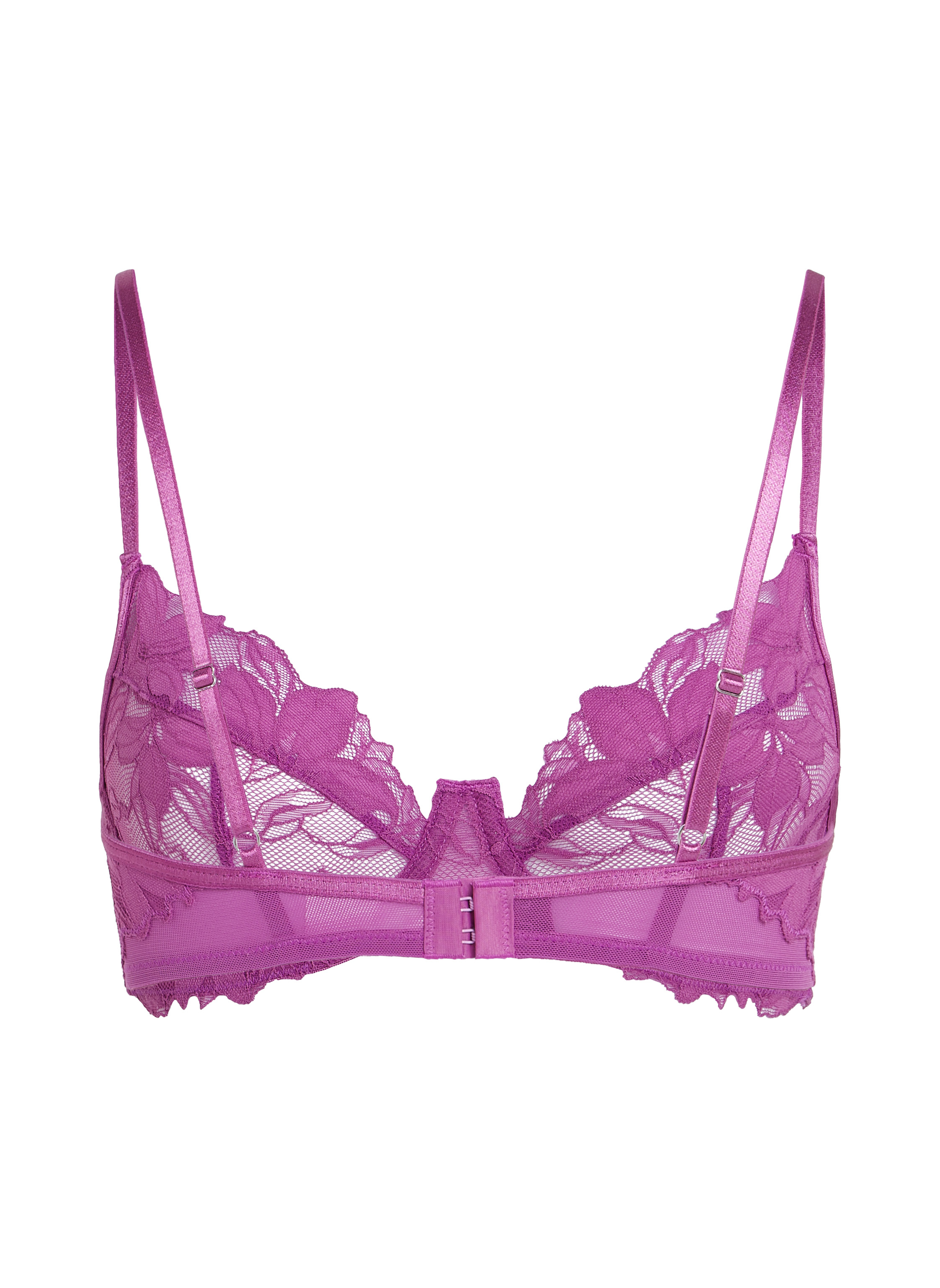 Biustonosz nieusztywniany z fiszbinami Ingrid, Fioletowy, main