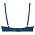 Louise padded underwired maximizer bra, Niebieski