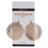 Filigree Earrings, Ż&oacute;łty