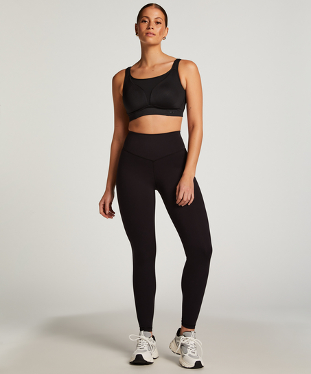 Biustonosz sportowy HKMX Elite Level 3, Czarny