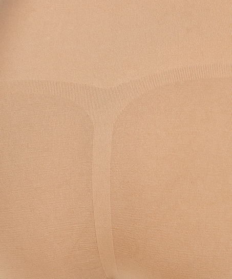 Firming high waisted brief - Level 2, Beżowy