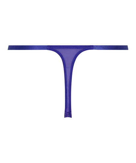 Wysoko wycięte stringi Nikki, Niebieski