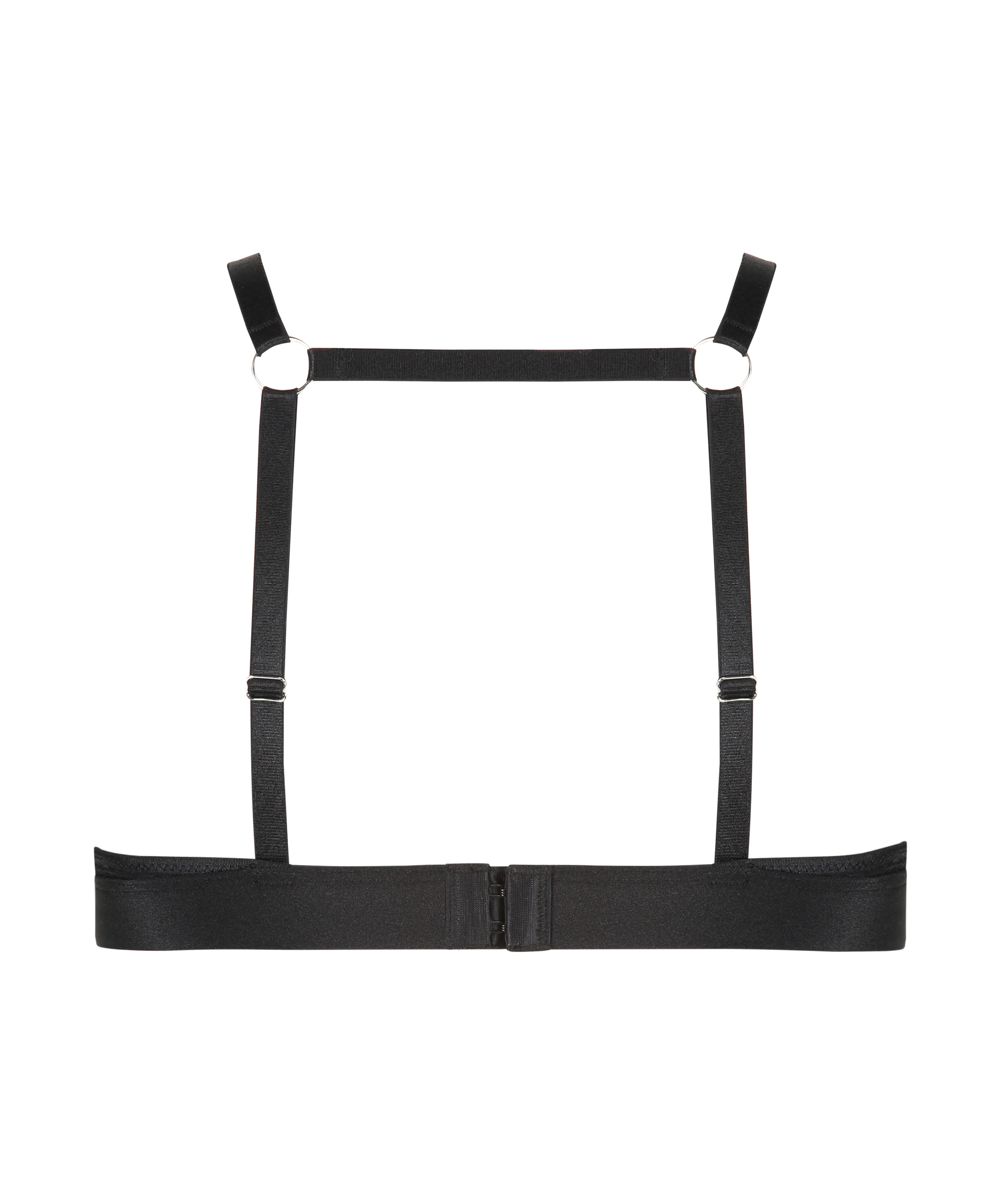 Duckie Bralette, Czarny, main