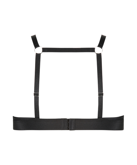 Duckie Bralette, Czarny