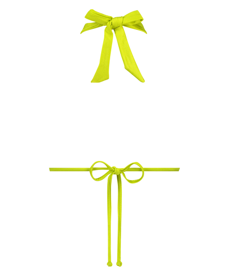 Góra od bikini typu trójkąt Luxe Multi Way, Zielony