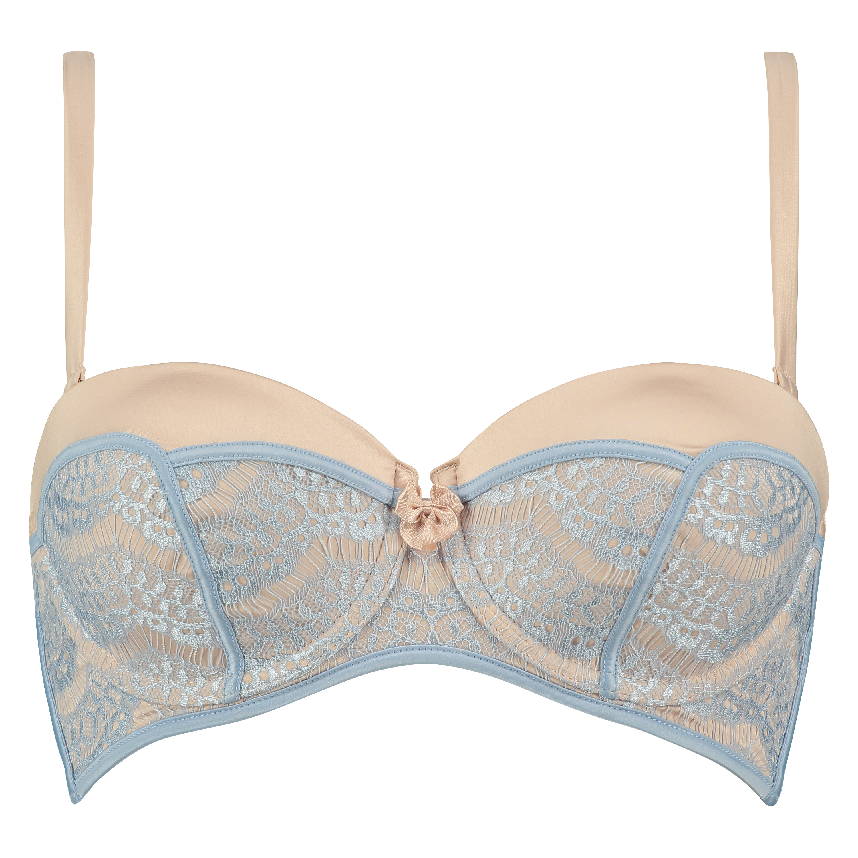 Padded underwired bra Cindy, Beżowy, main