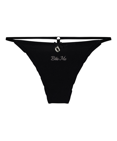 Stringi Tanga Mandy, Czarny