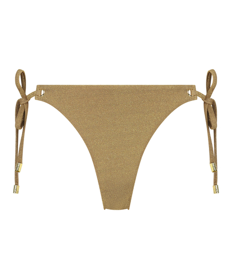 Majtki Bikini Cheeky Tanga Goldie Shimmer, Żółty