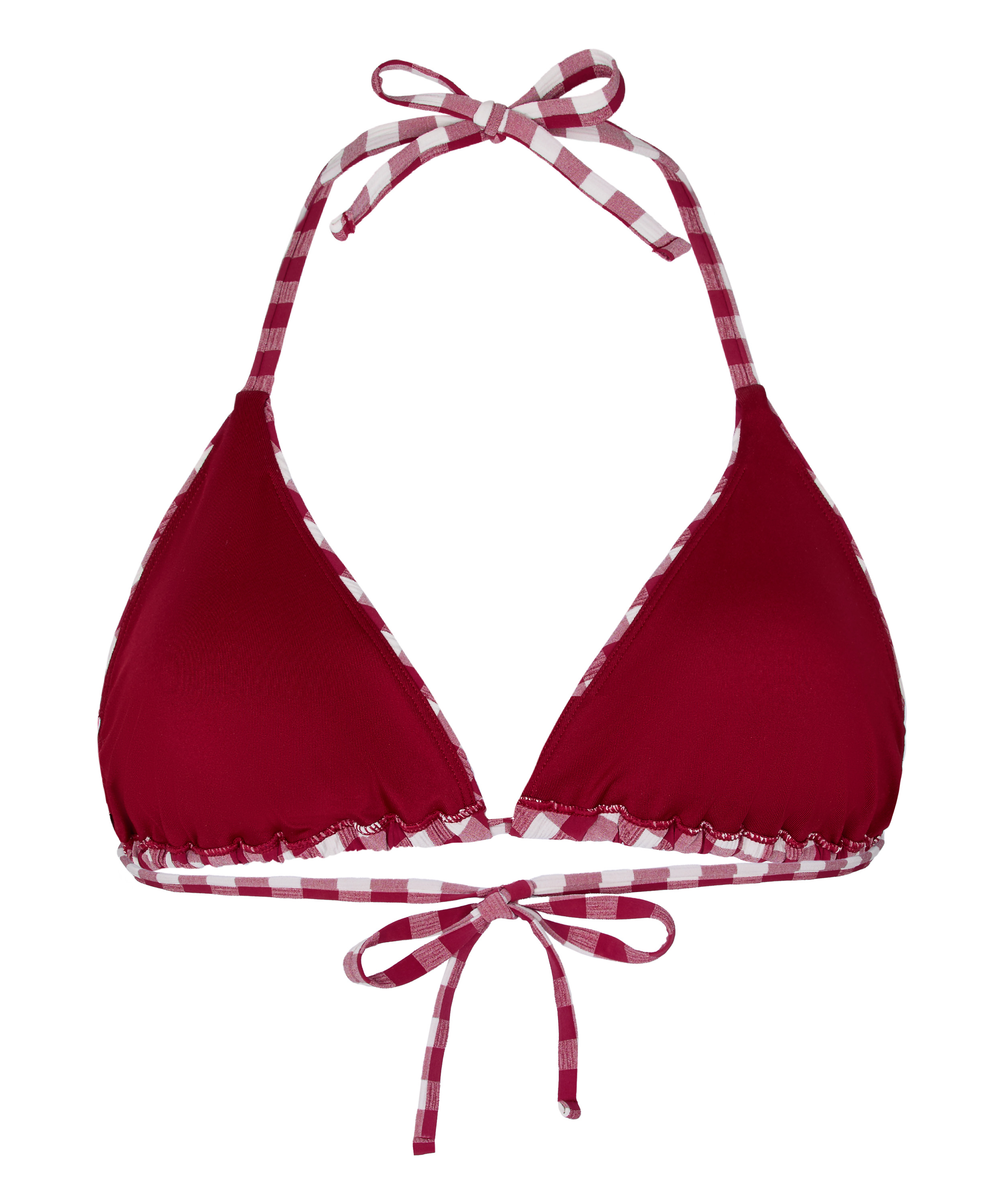 Tr&oacute;jkątna g&oacute;ra od bikini Amalfi, Czerwony, main