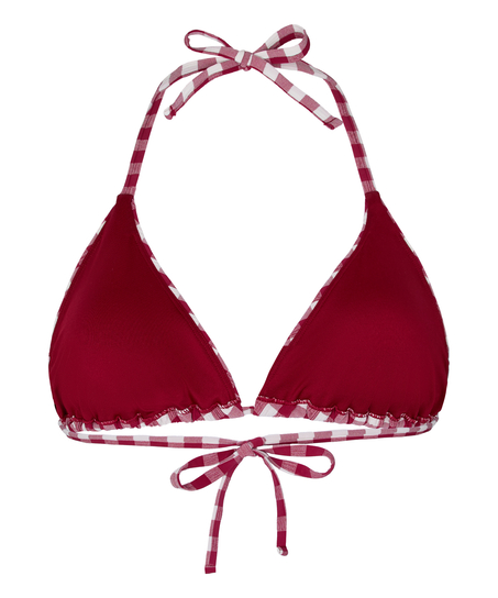 Tr&oacute;jkątna g&oacute;ra od bikini Amalfi, Czerwony