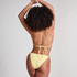 Majtki Bikini Crochet, Ż&oacute;łty