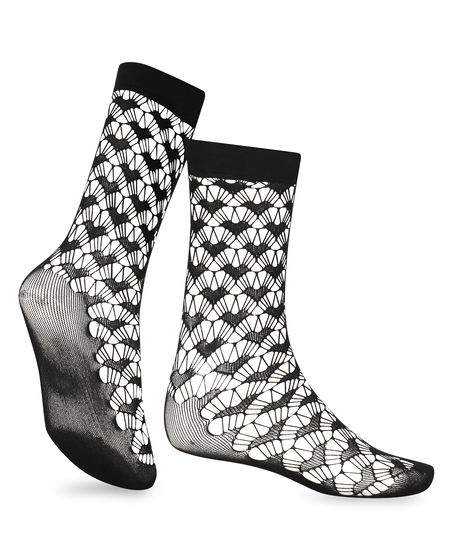 1 para skarpetek, Czarny