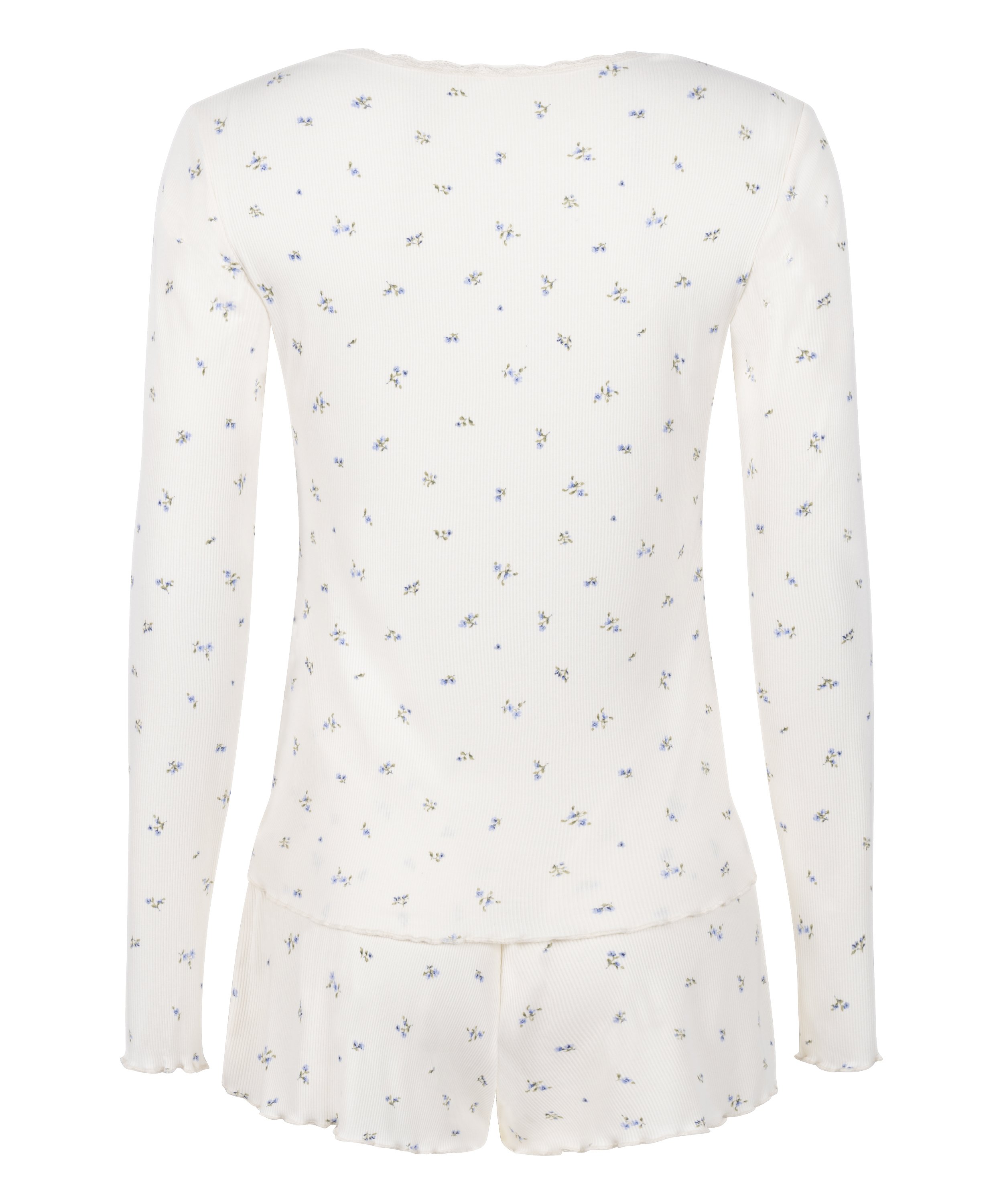 Komplet Piżamy Daisy, Biały, main