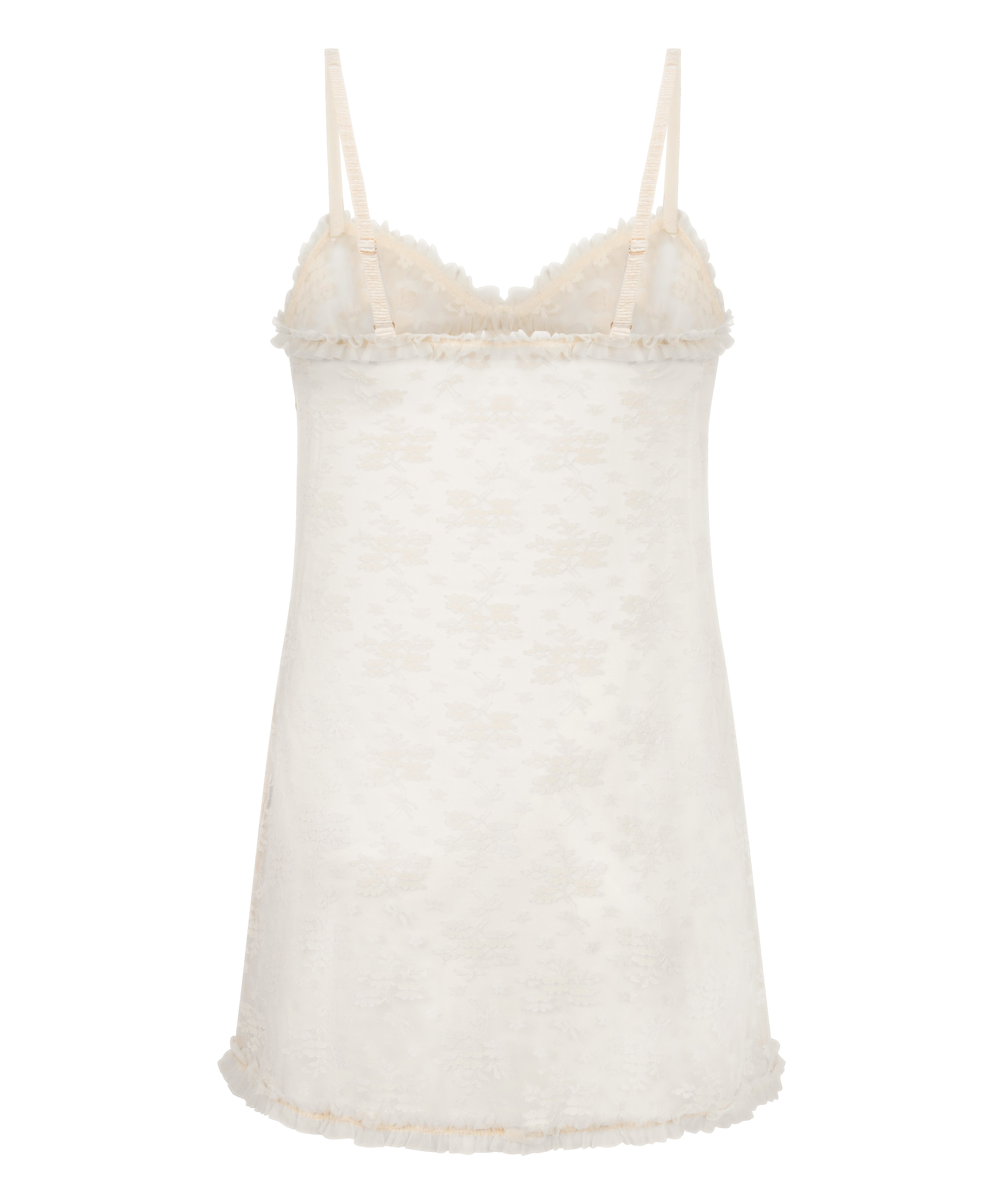 Halka Darcy wykonana w całości z koronki, Biały, main