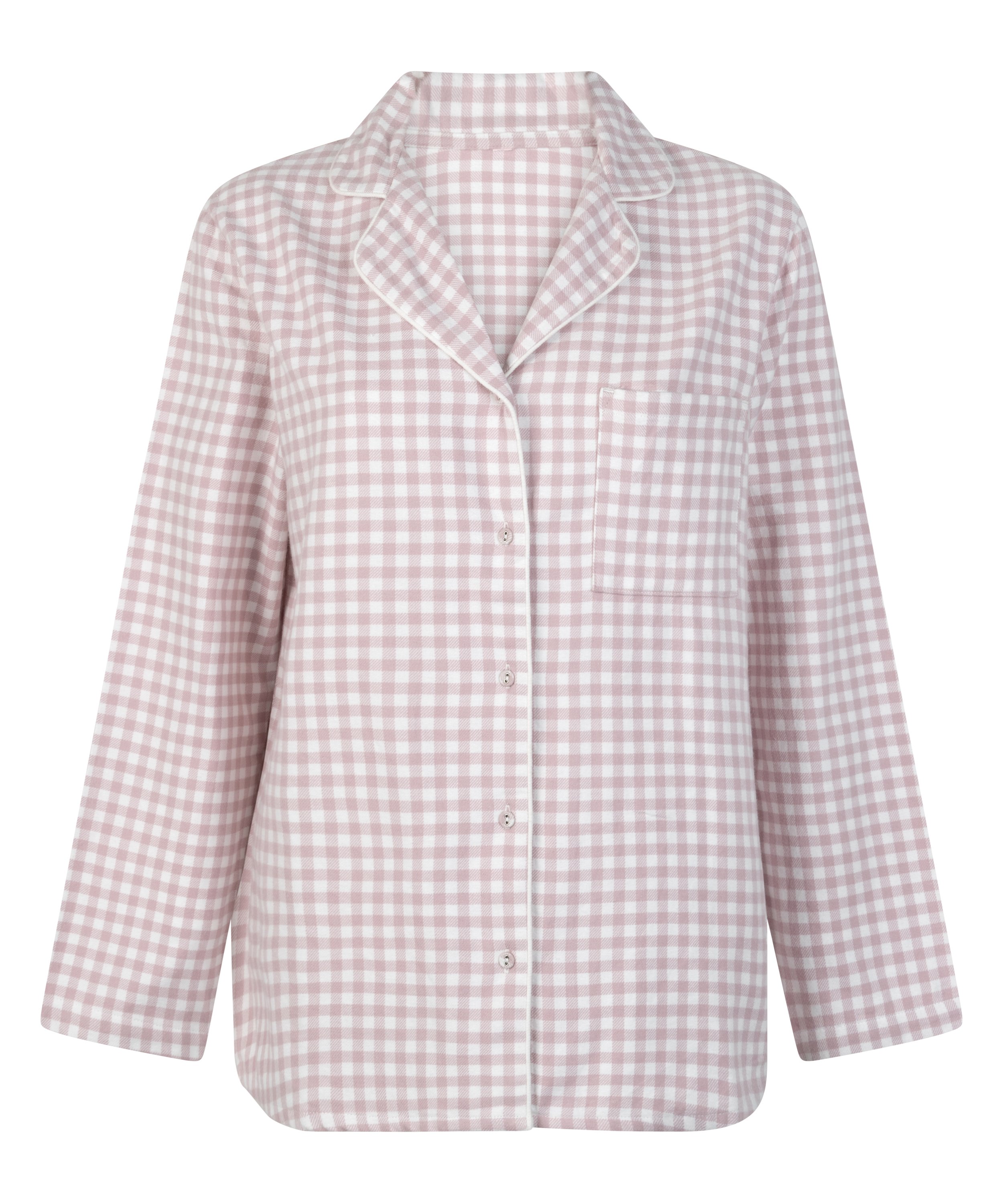 Top piżamowy Flanel Essentials, Fioletowy, main
