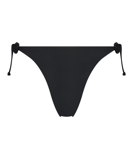 Szorty stringi od bikini Luxe, Czarny