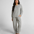 Top z tkaniny wafel Henley, Szary