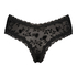 Brazyliany V-shape Mesh, Czarny