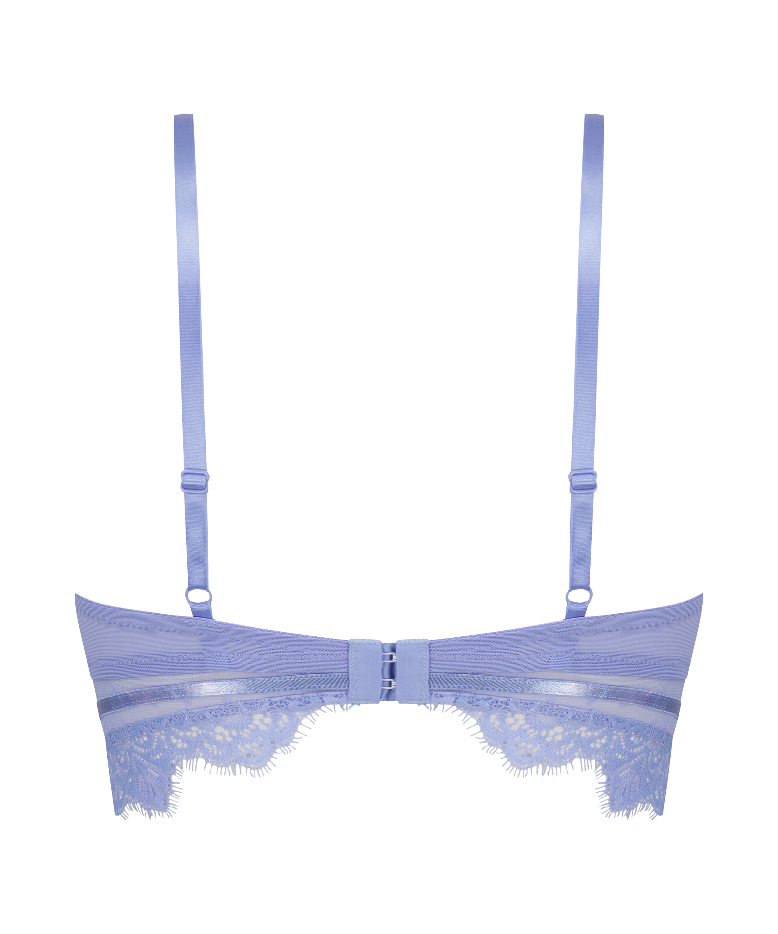 Usztywniany biustonosz typu longline z fiszbinami Marliee, Fioletowy, main