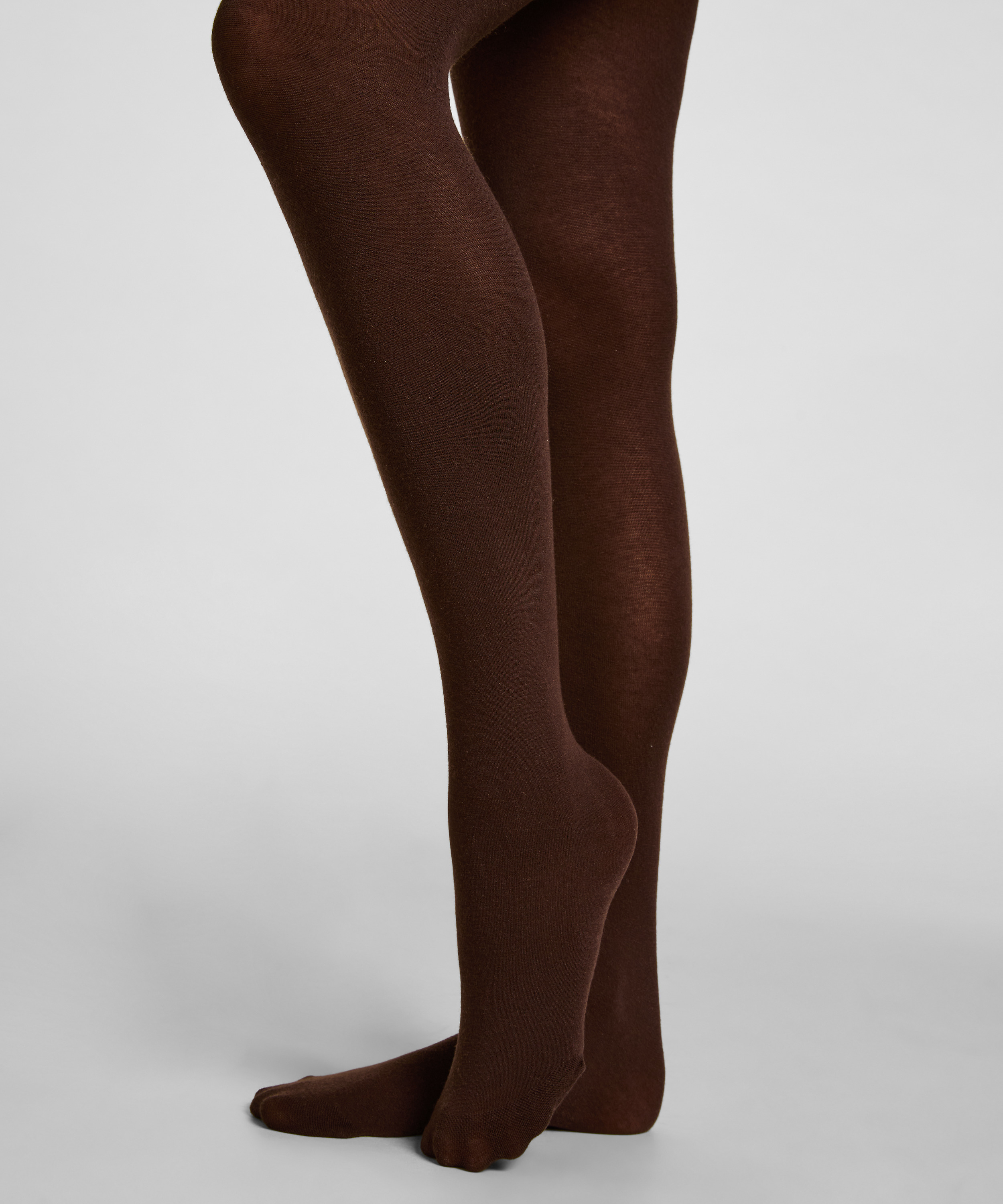Tight Light Knit Cashmere Blend, Brązowy, main