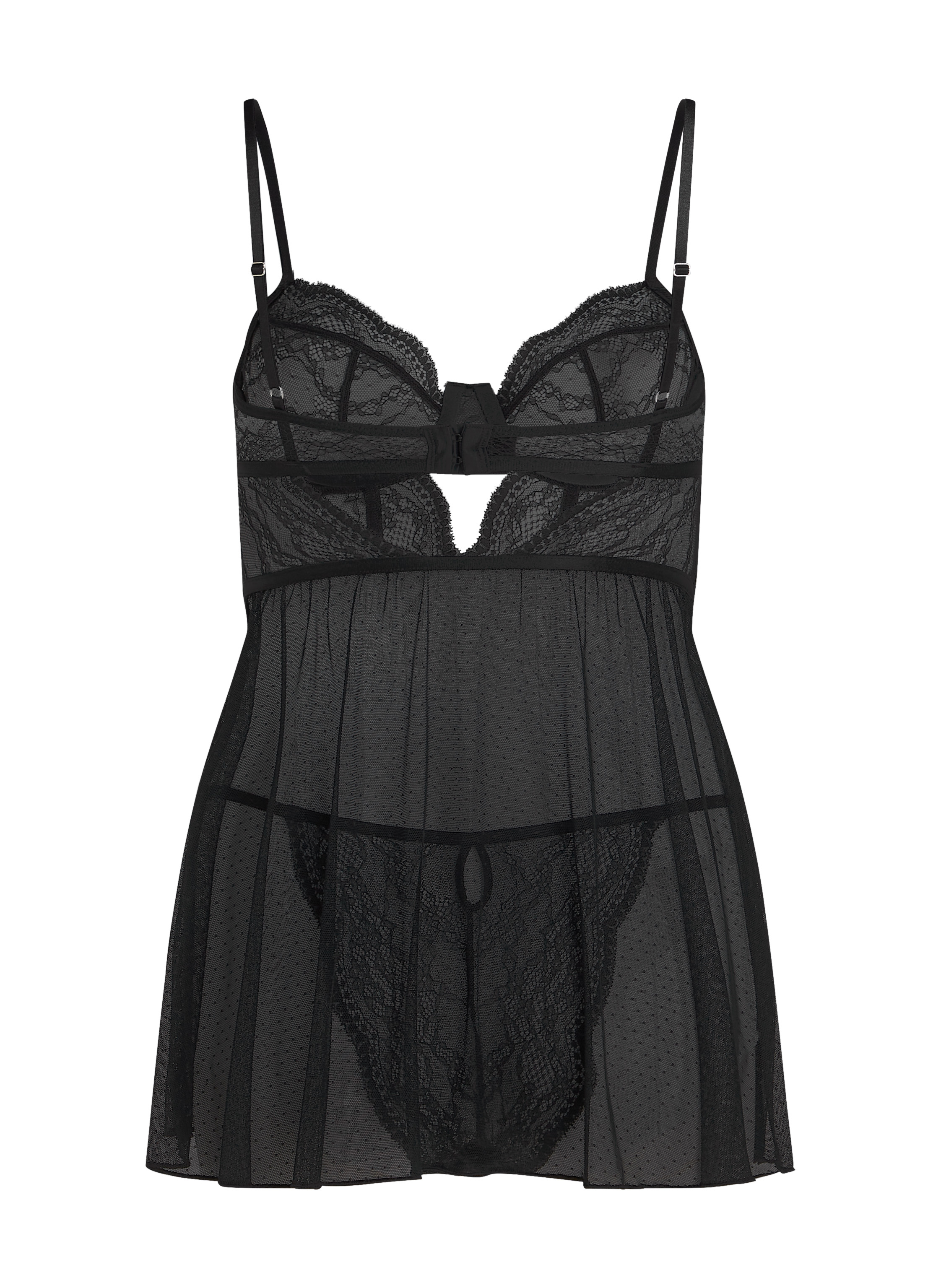 Babydoll Isabelle, Czarny, main