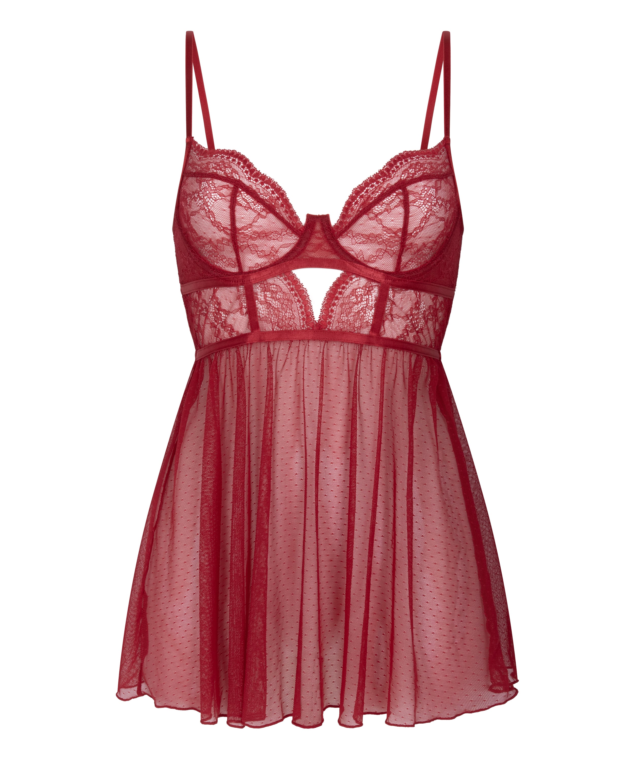 Babydoll Isabelle, Czerwony, main