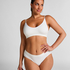Tr&oacute;jkątny biustonosz bralette Dide, Biały