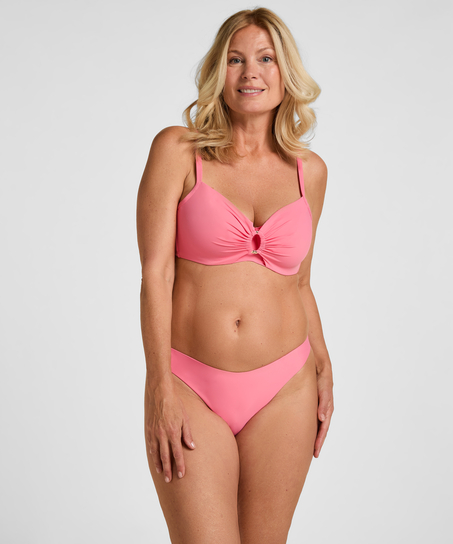 Figi Bikini Highleg Luxe, R&oacute;żowy