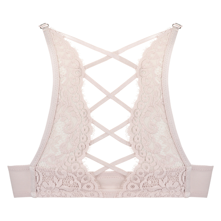 Biustonosz usztywniany z fiszbinami push-up Cardi, Fioletowy