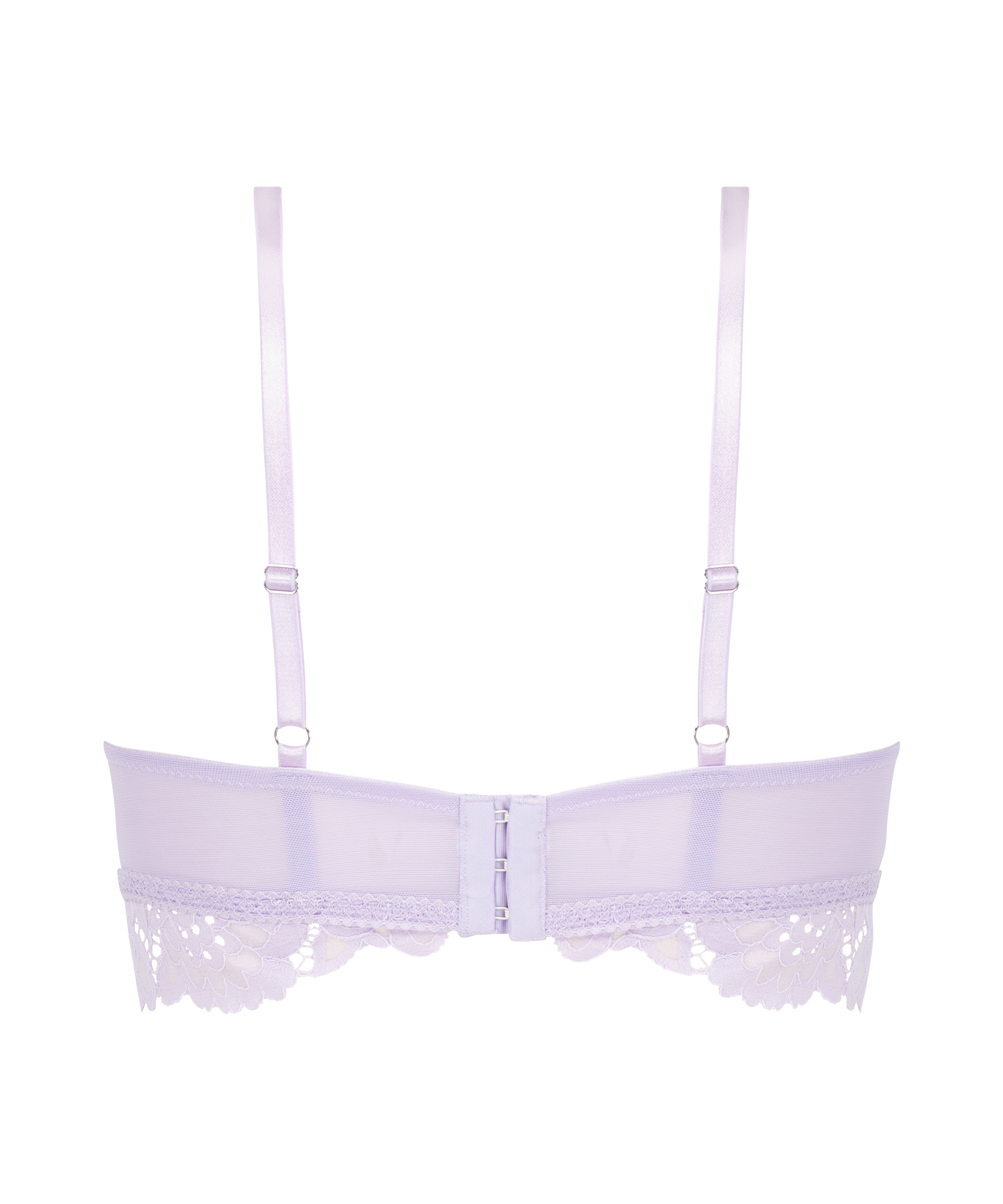 Usztywniany biustonosz bez fiszbin Longline Shiloh, Fioletowy, main