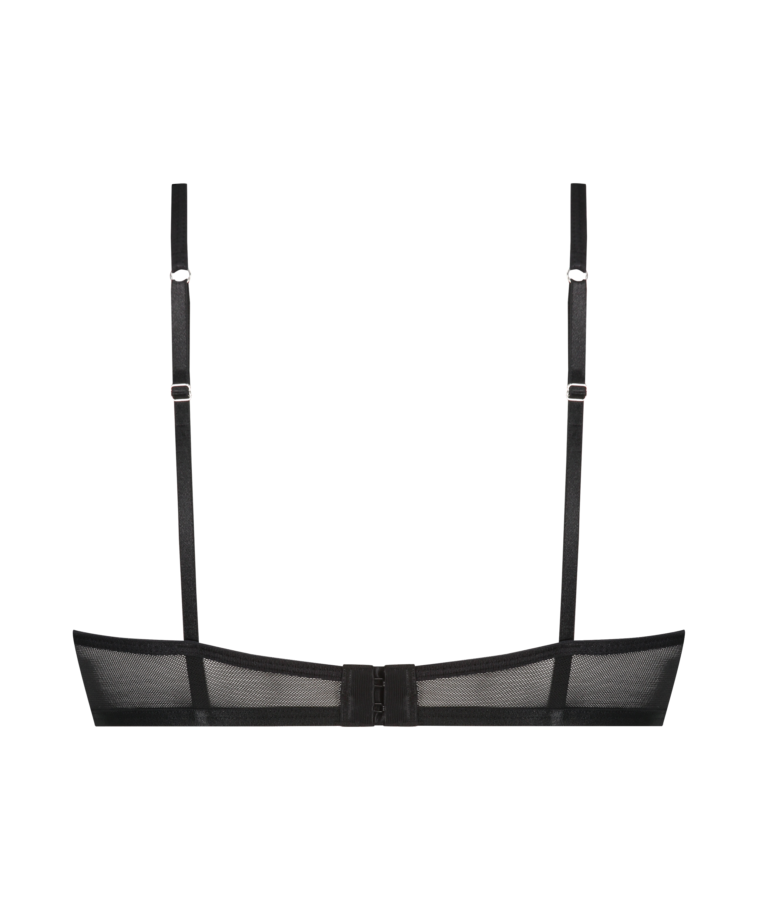 Biustonosz nieusztywniany z fiszbinami Pippa, Czarny, main