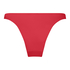 Majtki Bikini Wysoko Krojona Luxe, Czerwony