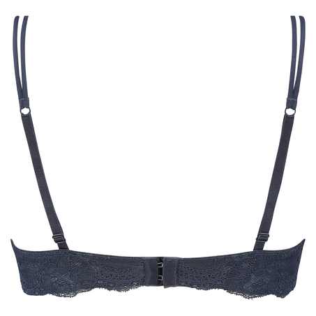 Padded underwired bra Lily Sweetheart, Niebieski
