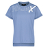 HKMX Branded T-Shirt, Niebieski