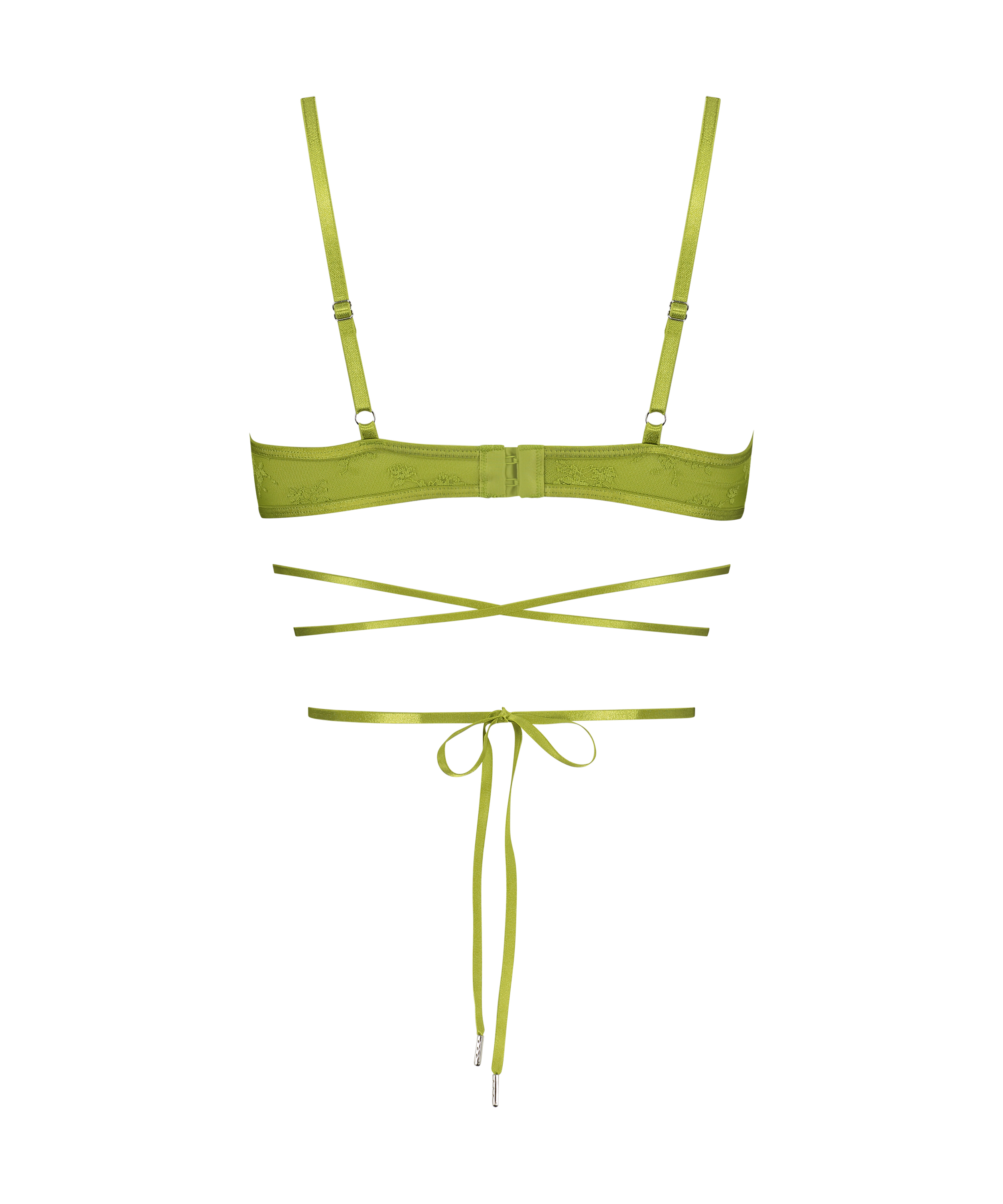 Biustonosz bralette Minnie, Zielony, main
