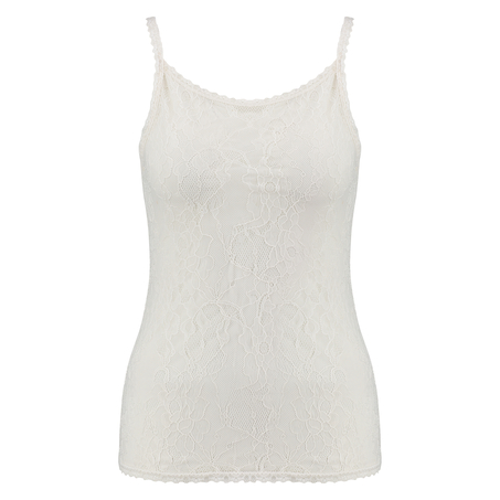 Tank top Lace, Biały
