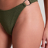 Figi od bikini Cabo z wysokim stanem, Zielony