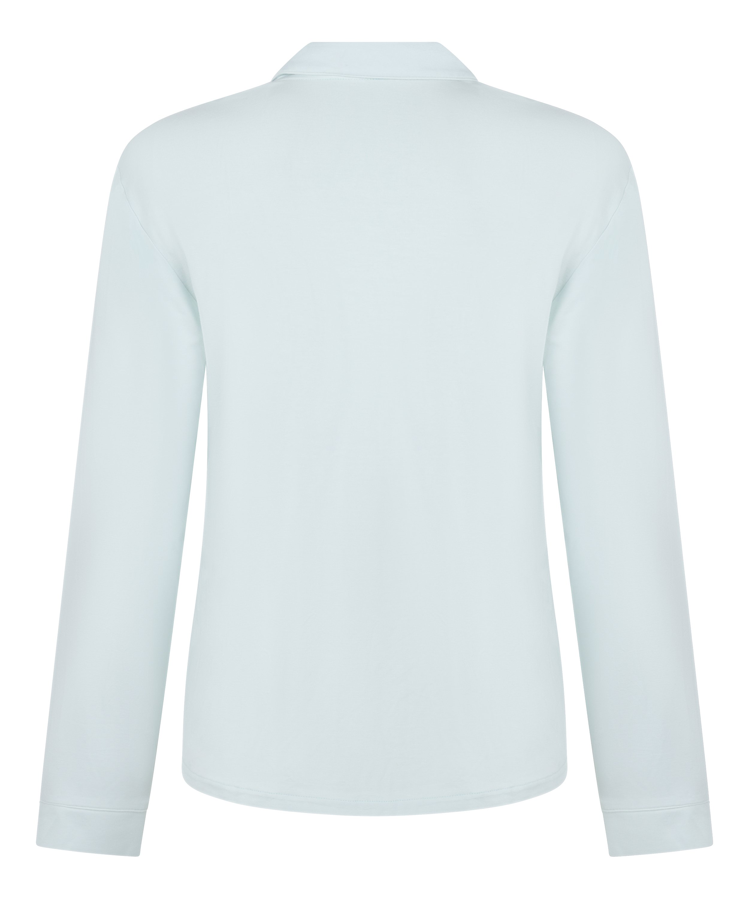 Narzutka Essential z dżerseju z długim rękawem, Niebieski, main