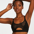 Duckie Bralette, Czarny