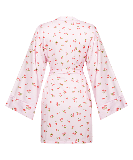 Satynowe kimono, R&oacute;żowy
