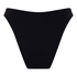 Neoprenowe bikini z wysokimi nogawkami, Czarny