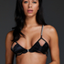 Queenie Bralette, Czarny