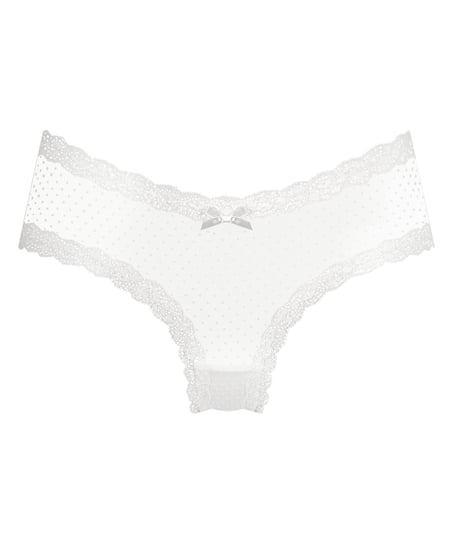 Brazyliany V-shape Mesh, Biały