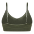Tr&oacute;jkątny biustonosz bralette Dide, Zielony