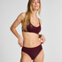 Tr&oacute;jkątny biustonosz bralette Dide, Czerwony