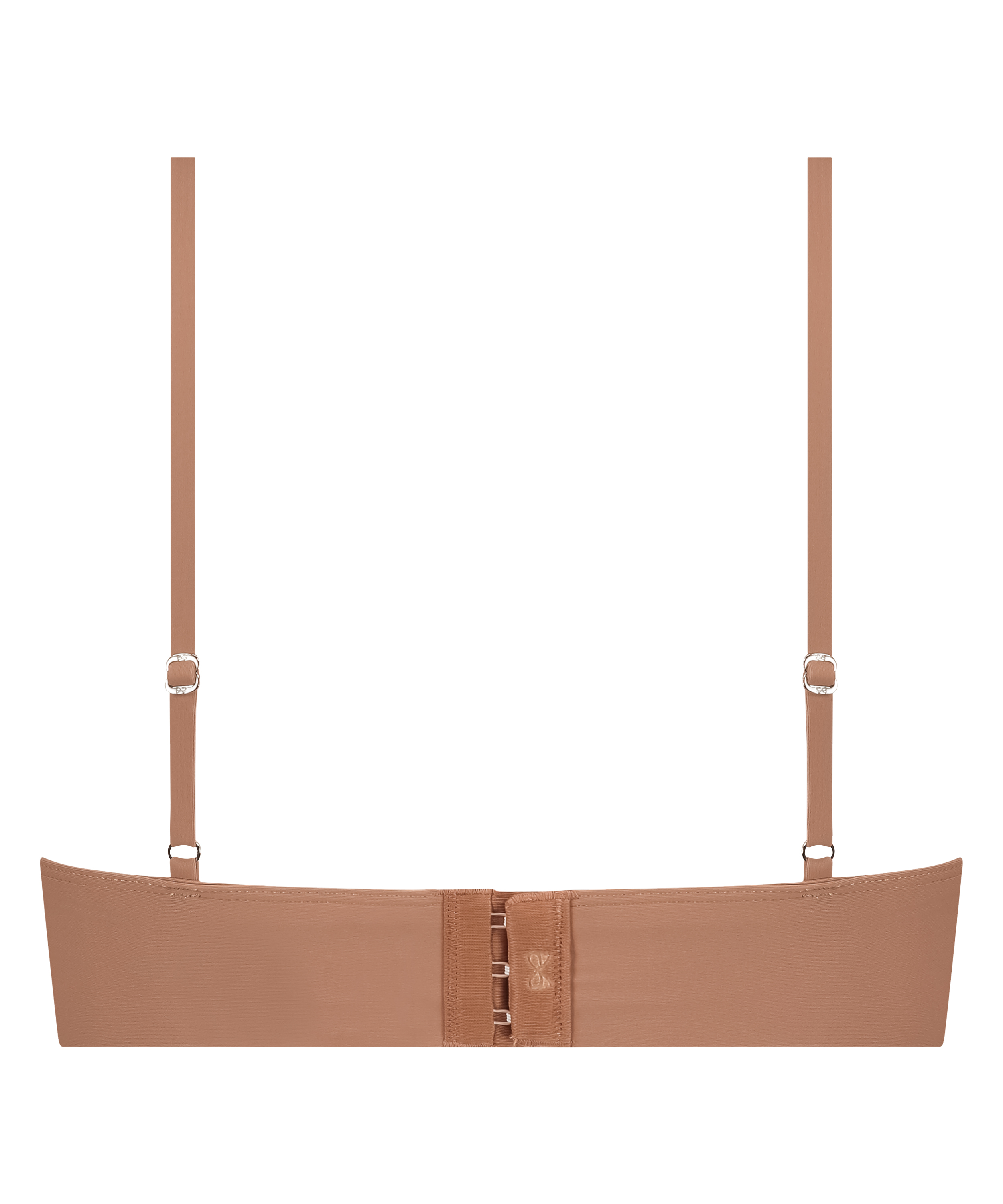 Trójkąt Bralette Smooth, Brązowy, main