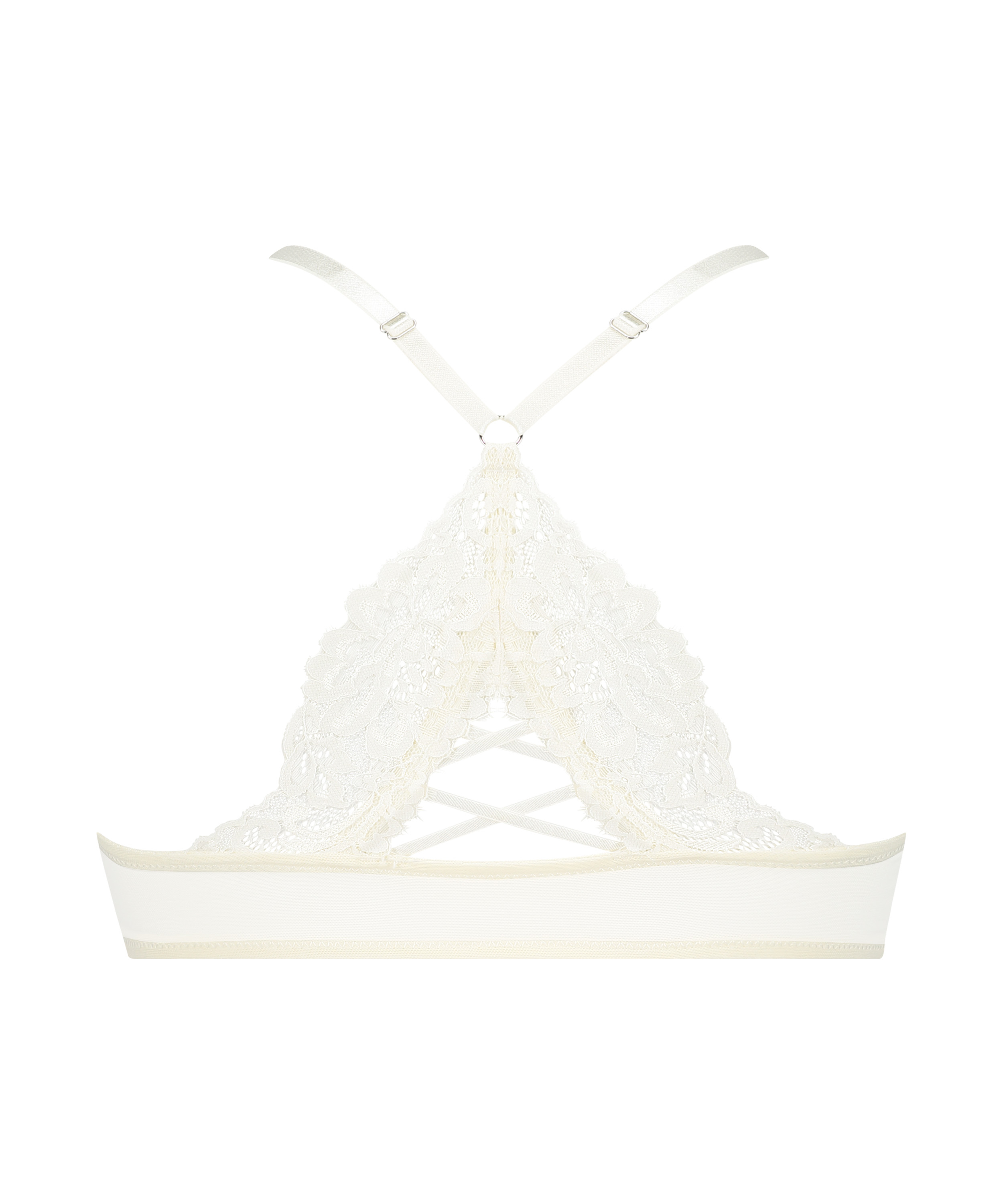 Usztywniany biustonosz push-up Harmony, Biały, main