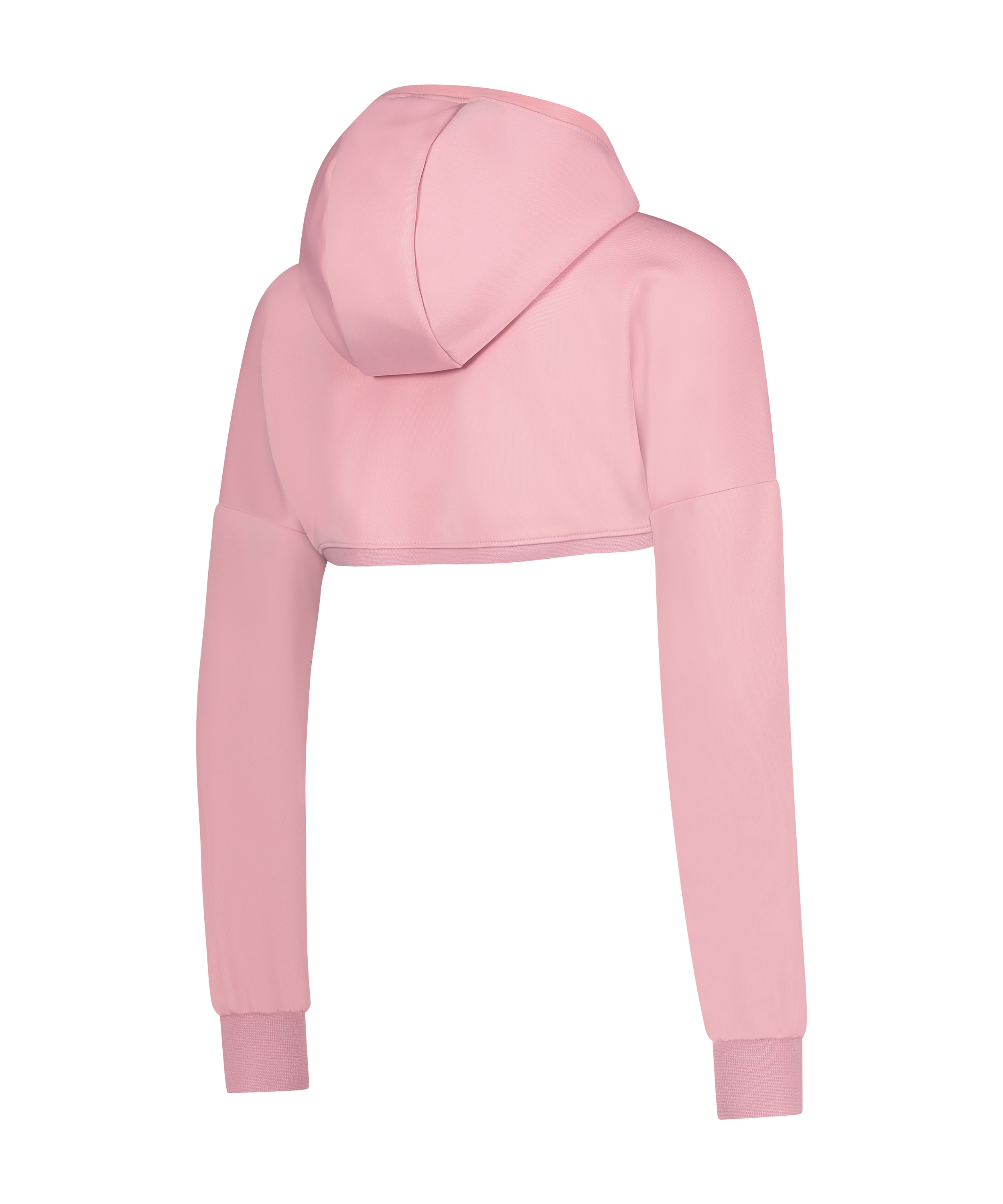 Kr&oacute;tka bluza z kapturem HKMX, R&oacute;żowy, main